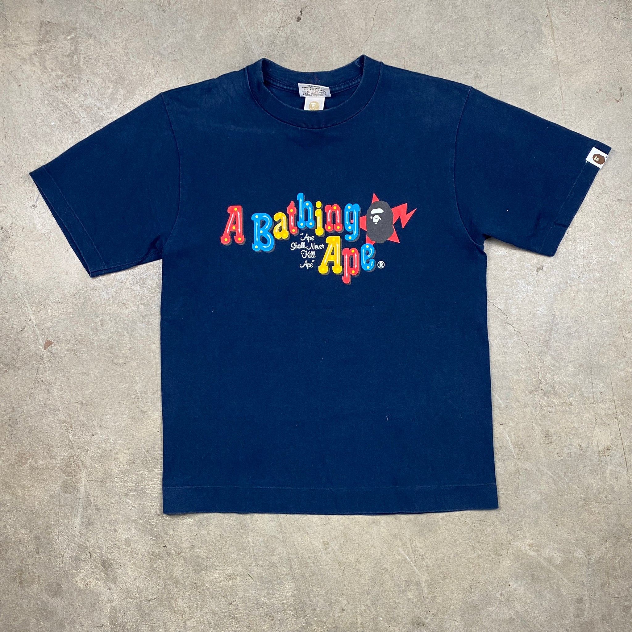 Vintage Bape Multicolore T-Shirt Small