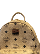 Mcm Bag Rucksack one Beige