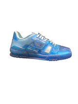 Louis Vuitton Trainer Fluorluscent Sneakers 9 = 43 Blue 2020
